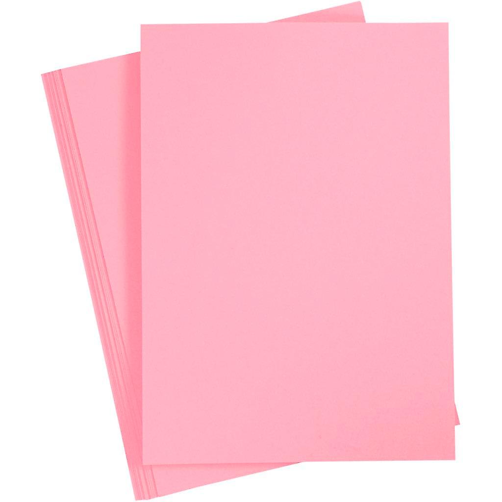 Cardboard, A4 210 x 297 mm, 210 g, dark pink, 10 sheets