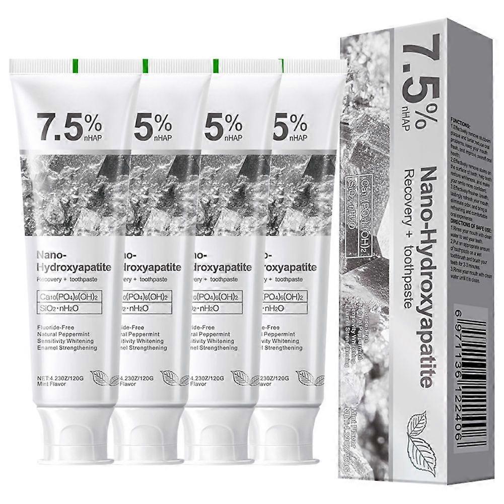Hydroxyapatite Toothpaste for Gum Health Intenses Stain Whitening Tooth Paste Teeth Care Supplies