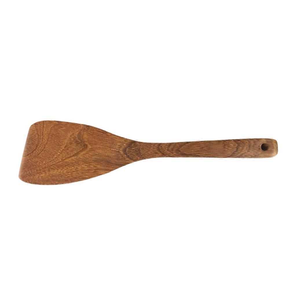 Non-Stick Cooking Utensil Wood Spatula Does Not Scratch Non-Stick Surfaces 1Pack