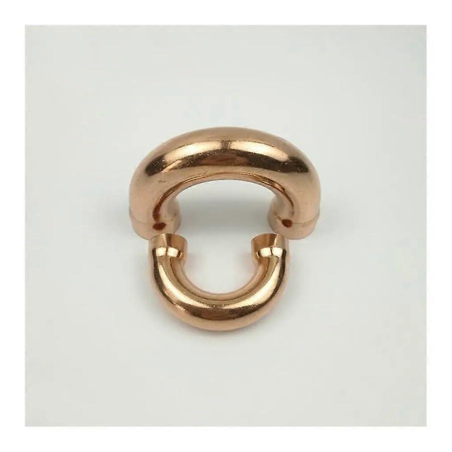 Copper 180 Degree Elbow Plumbing Pipe Fitting 16mm x 1mm Socket Weld Coupler for Water, Gas, Oil Applications