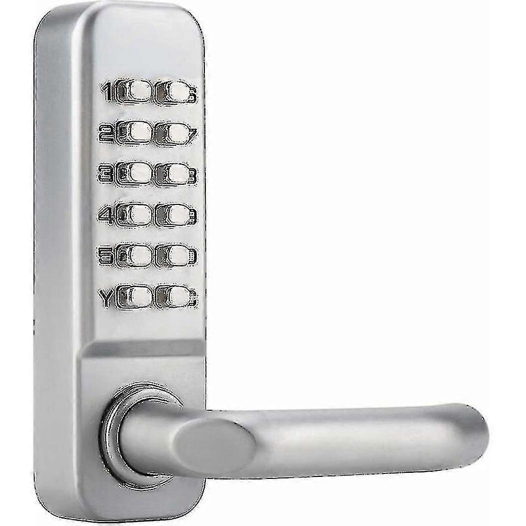 Waterproof Mechanical Lock, 1-11 Digit Combination Password Coded Keyless Me--