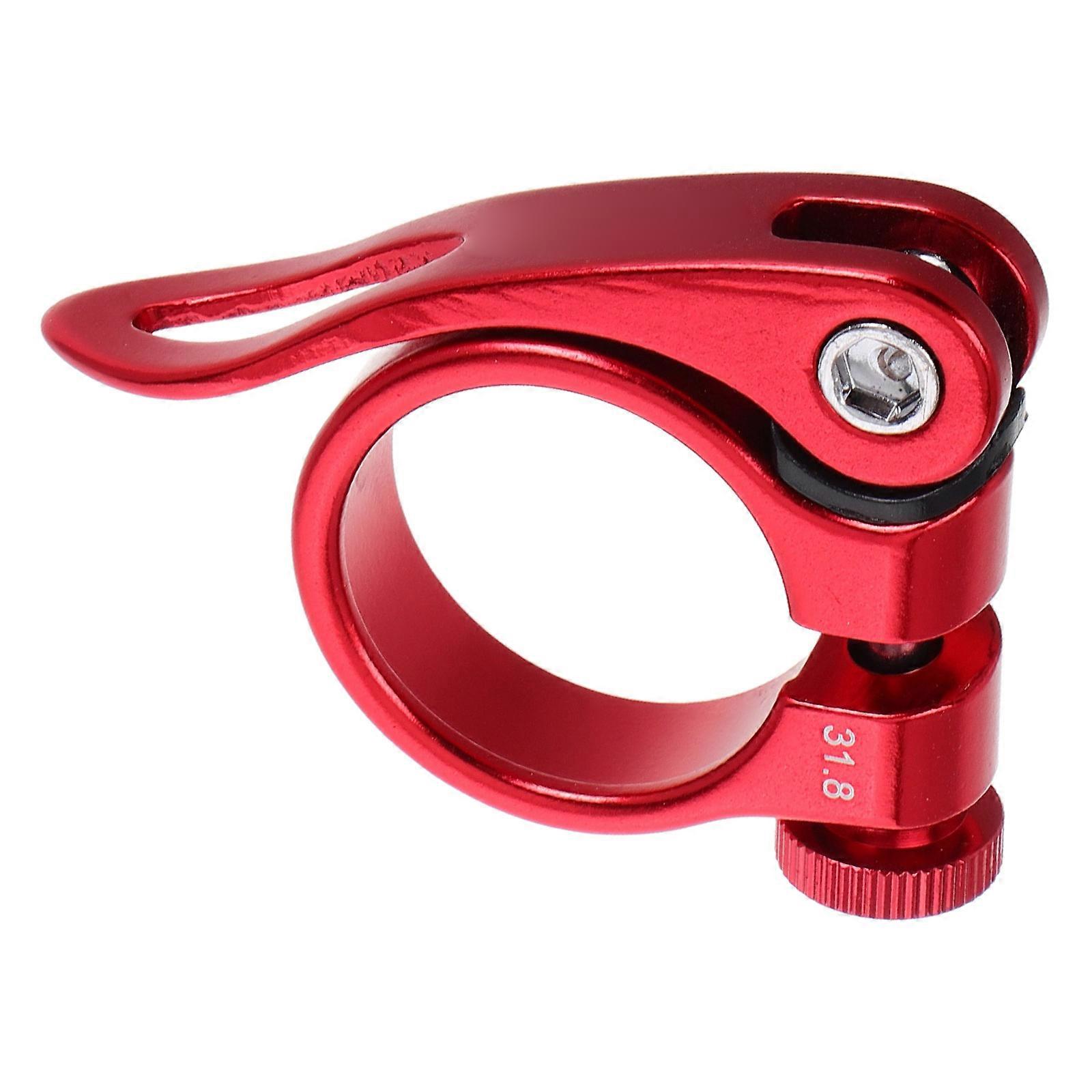 Bikes Seat Pipe Clamp Quick Release Bike Seatpost Clamp Mountain Bike 6.50X4.80X1.00CM 1Pack