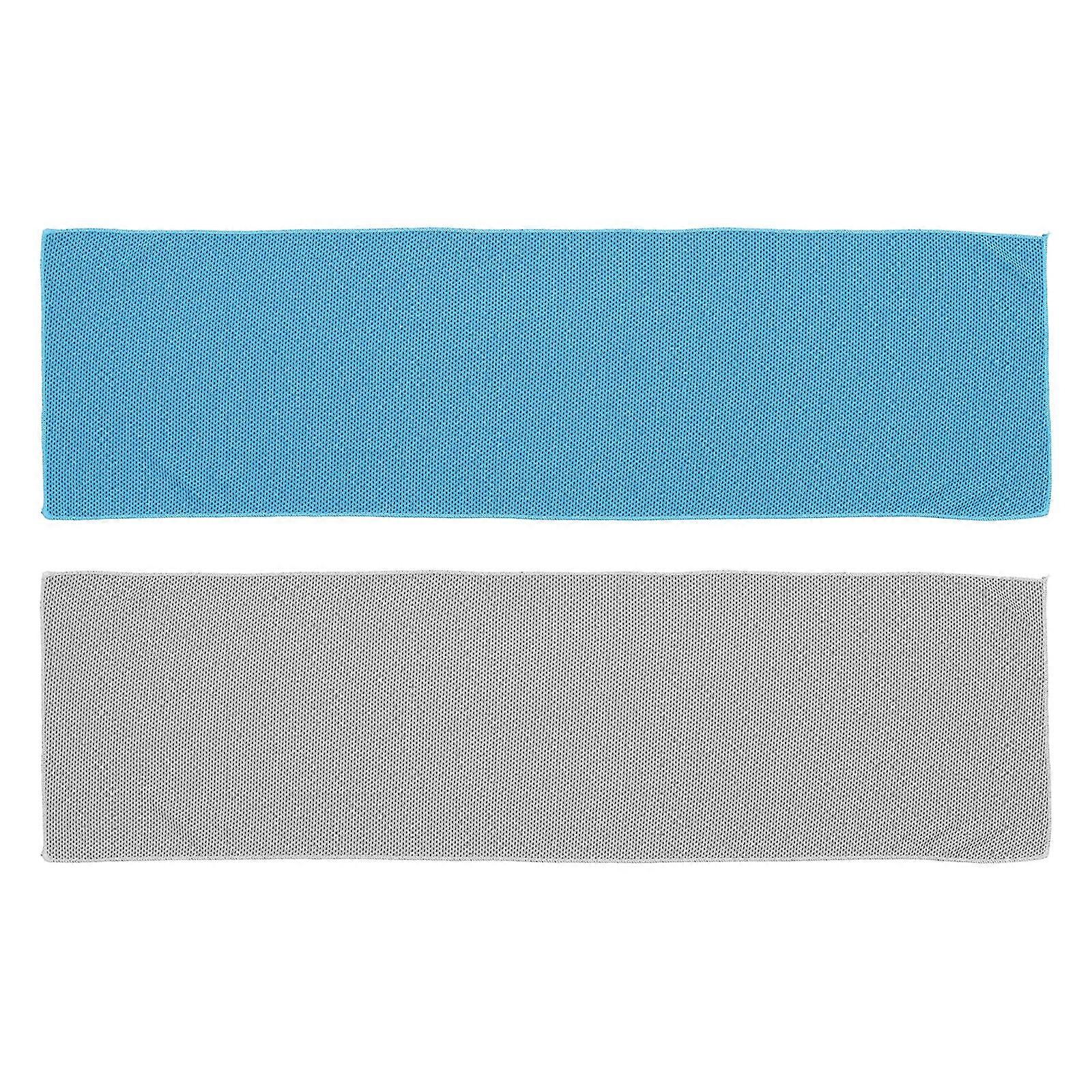 Ice Towel for Neck Cooling Towels for Sports Use 2Pcs Quick Dry Sweat Wipe