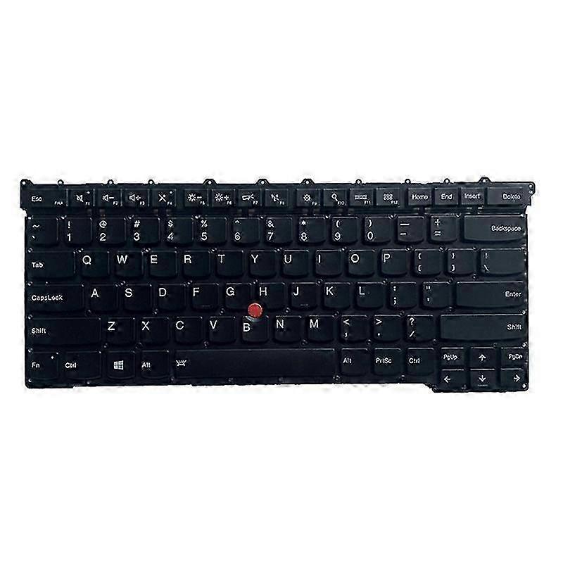 English Laptop Keyboard Replacement for IBM X1 Carbon Gen 3 (2015) - No Frame US Layout Keyboard Upgrade
