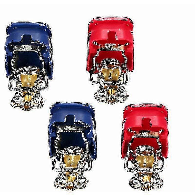 4pcs Battery Terminal Clamps - Quick Release Battery Terminals, 2 Pairs for Easy Connections and Secure Fit