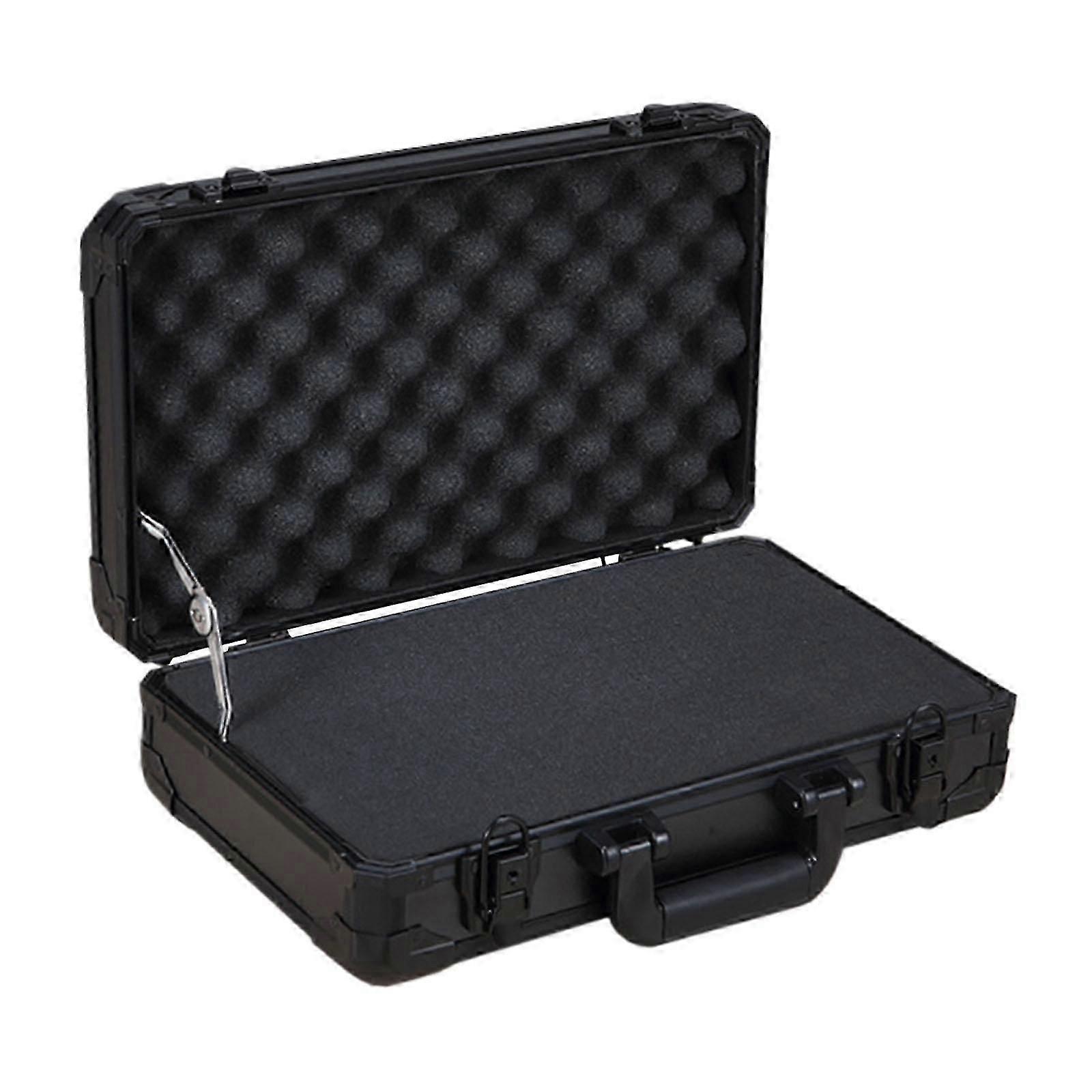 Portable Tool Box with Mesh Pocket Organizer Small Tools Protector Hard Case Style A