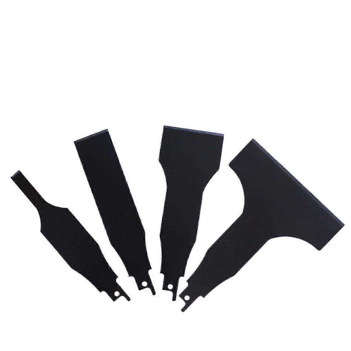 Power Cleaning Scraper Reciprocating Metal Rust Remover, Set of 4