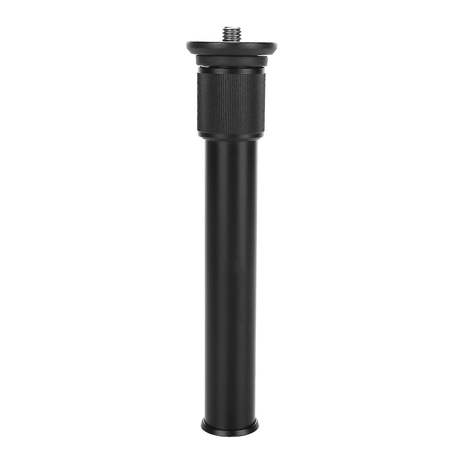 Tripod Extension Pole, 3/8 Inch Adjustable Telescopic Monopod, Extendable 18.7 cm to 30 cm for Tripod Stabilizer
