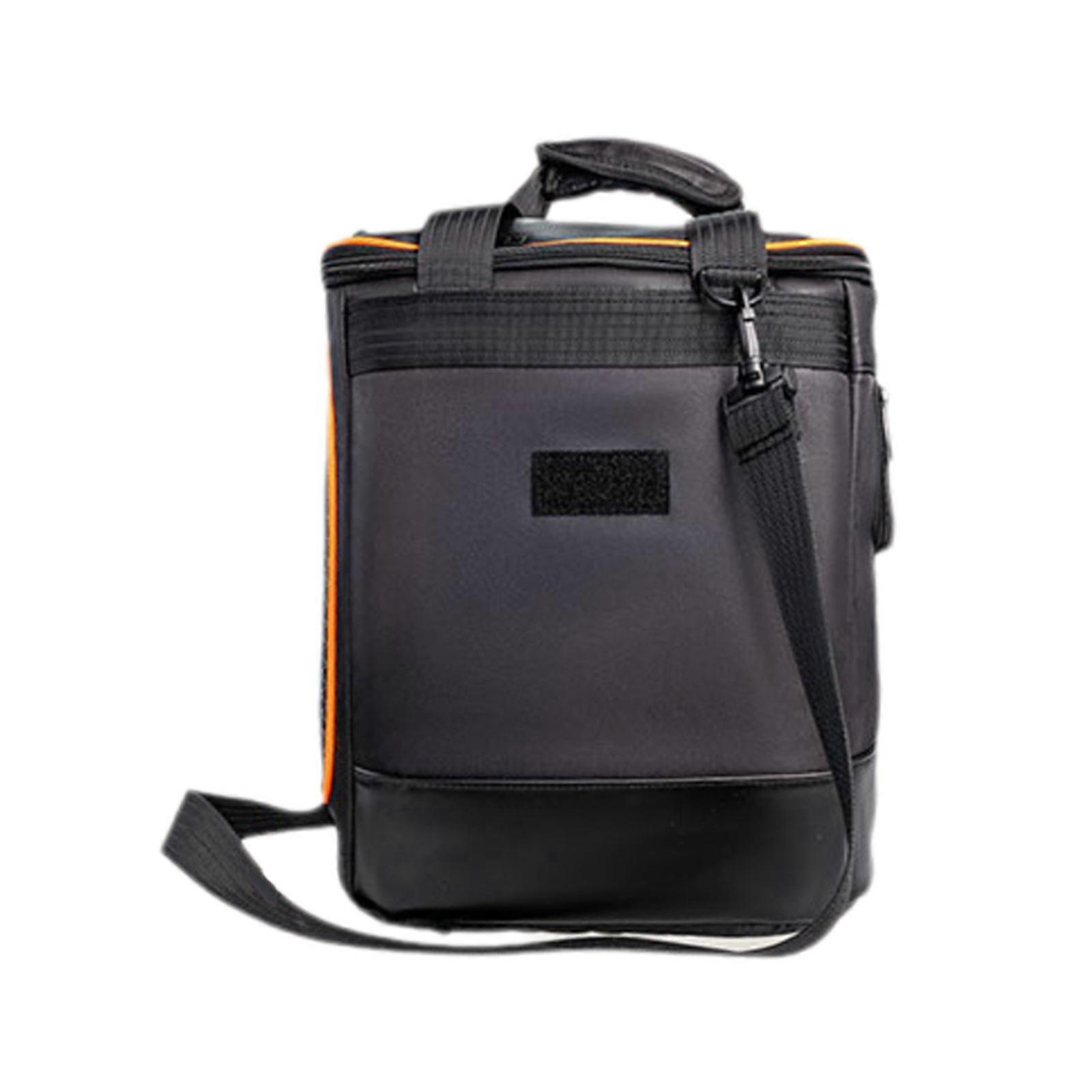 Speaker Companions Bag With Cushioned Lining And Spacious Compartment For Speaker Accessories Carrying Case Multicolor