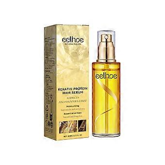 EELHOE Keratin Hair Essence -suihke kuiville, pörröisille hiuksille, jotka korjaavat ja kiiltävät