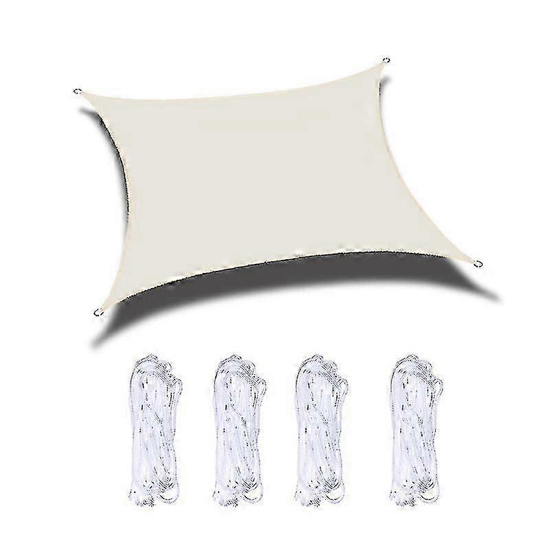 屋外キャノピーセイル2m x 5mガーデンサンシェード