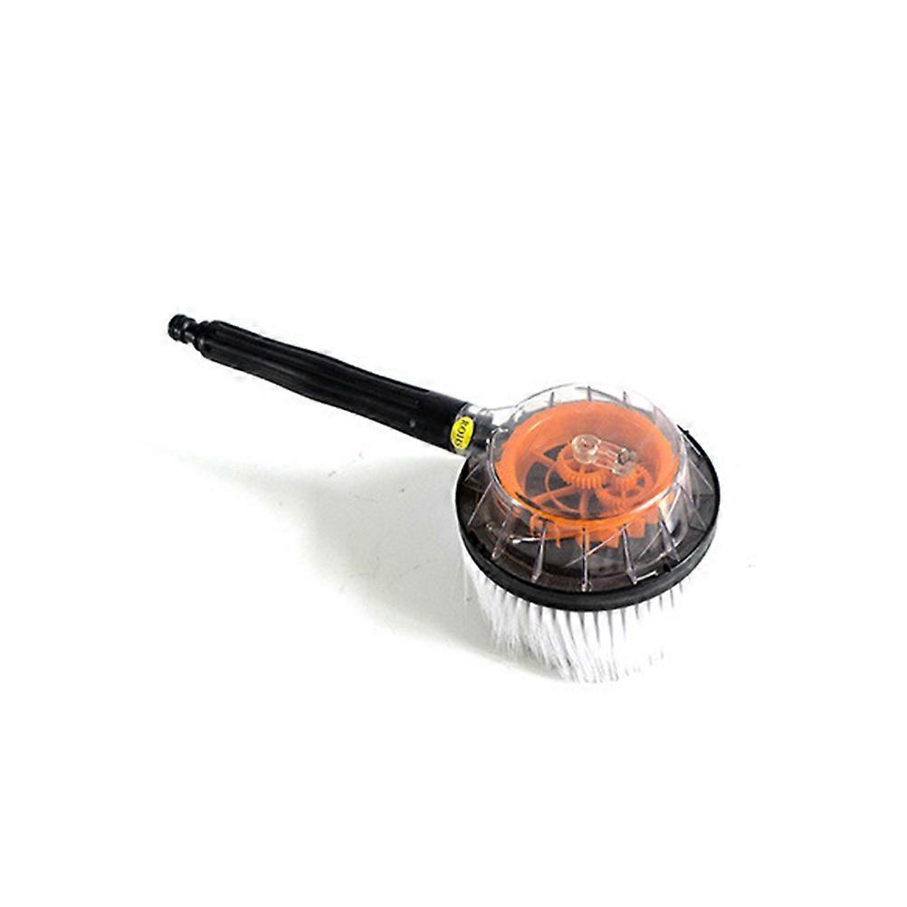 Portable Car Wash Water Flow Brush 2pcs Automatic Rotating Cleaning Tools Professional Washer