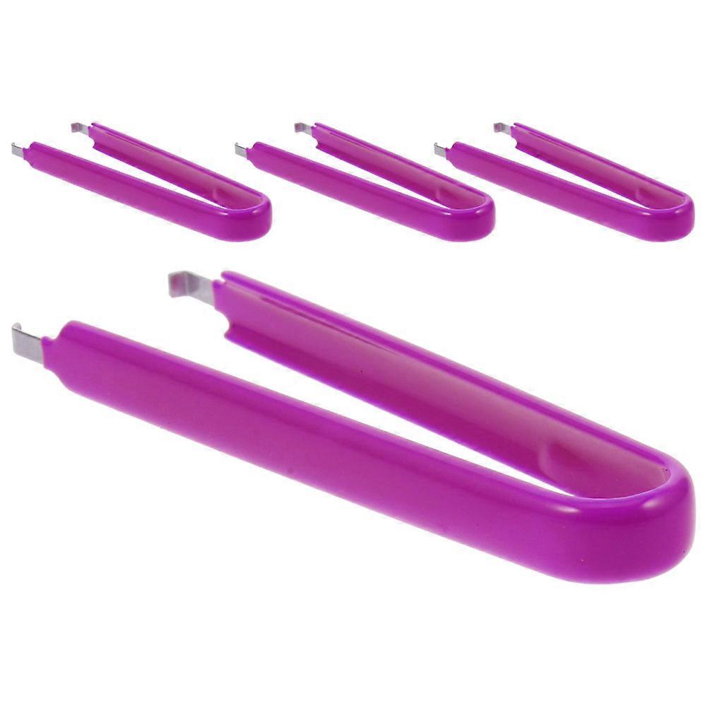 Vehicle Part Automotive Fuse Holder Clip Fuse Extraction Remover Tool Mechanics Precision Crafted 10.40X2.70X0.91CM 4Pcs