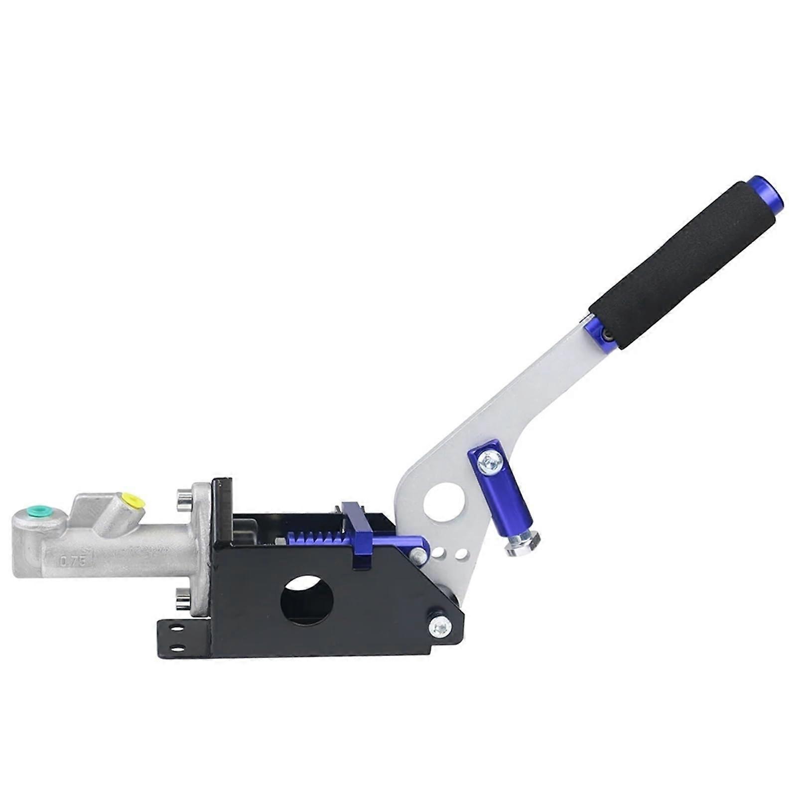 Feststellbremshebel Universal Racing Hydraulic Drift Handbrake Electronic Brake Handbrake Vertical Horizontal Grip Blue