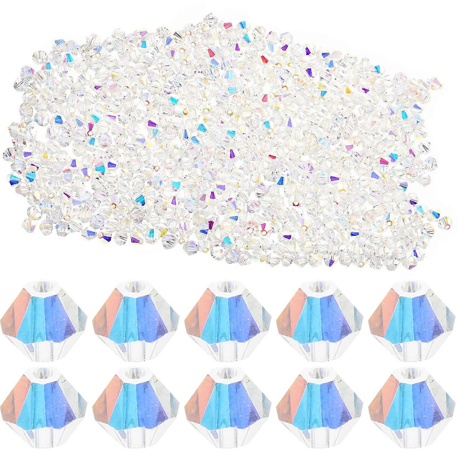 Loose Beads Diamond-Shaped Multi-Colored 0.3X0.3cm For DIY Projects 720Pcs