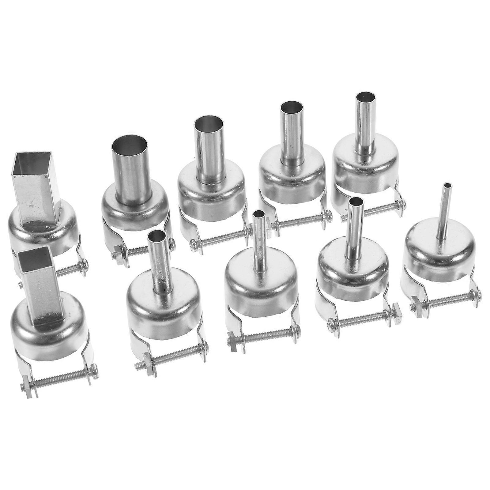 Hot Air Soldering Parts 10Pcs Soldering Nozzles For Electronics Engineers 4Mm Round Head Reliable Functionality