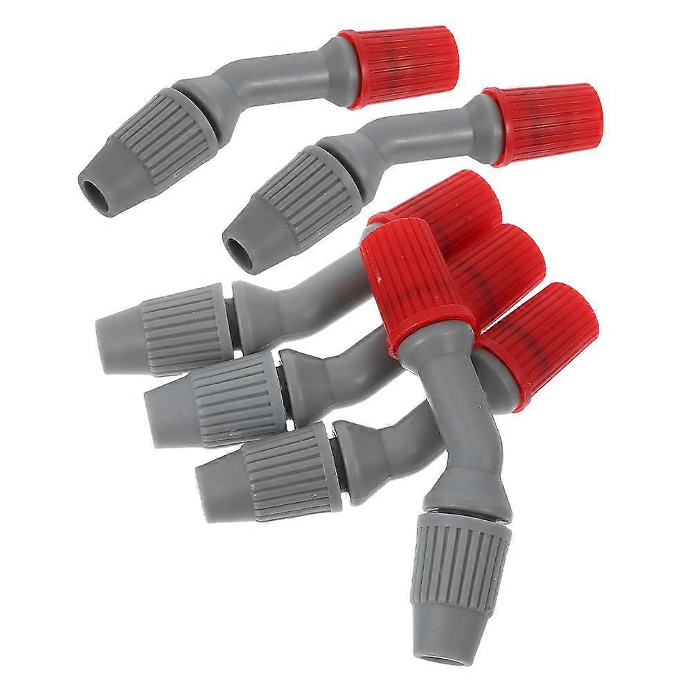 Spray Water Nozzle Sprayer Nozzles Agricultural Sprayers 9.20X1.50X1.50CM Spraying Efficiency 6Pcs