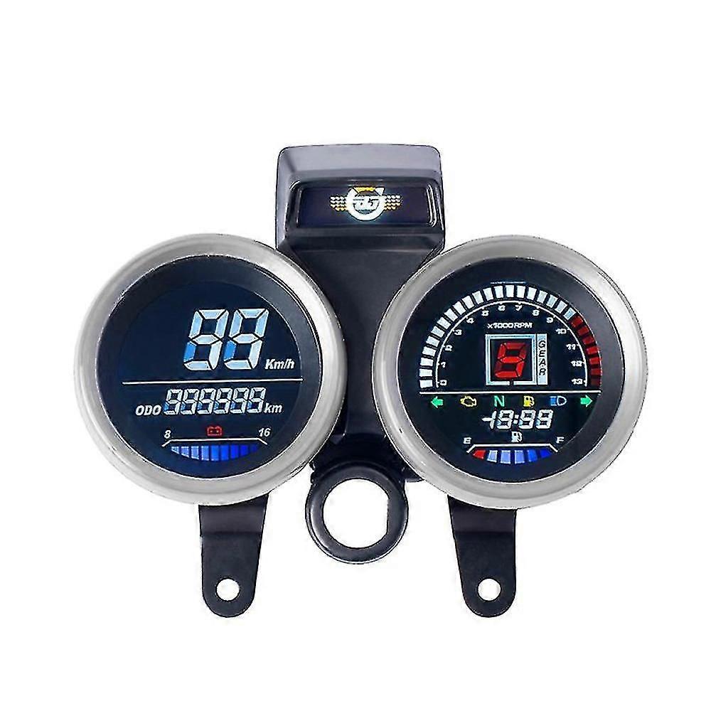 Digital Meter Assembly For Gn 125 Speedometer Odometer Gauge Gear Indicator Motorcycle Meter Instru