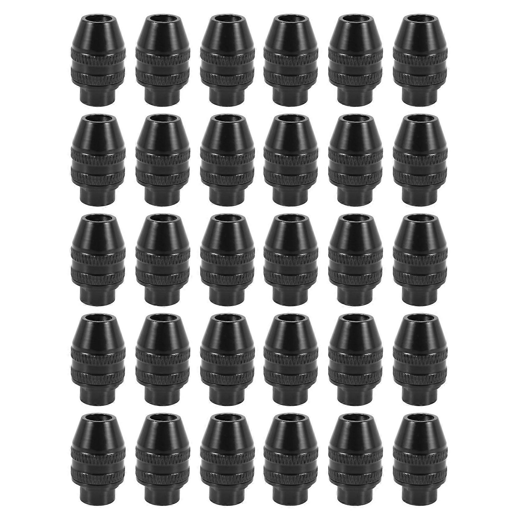 30Pcs Multi Quick Change Keyless Chuck Universal Chuck Replacement for 4486 Rotary Tools 3000 4000 7