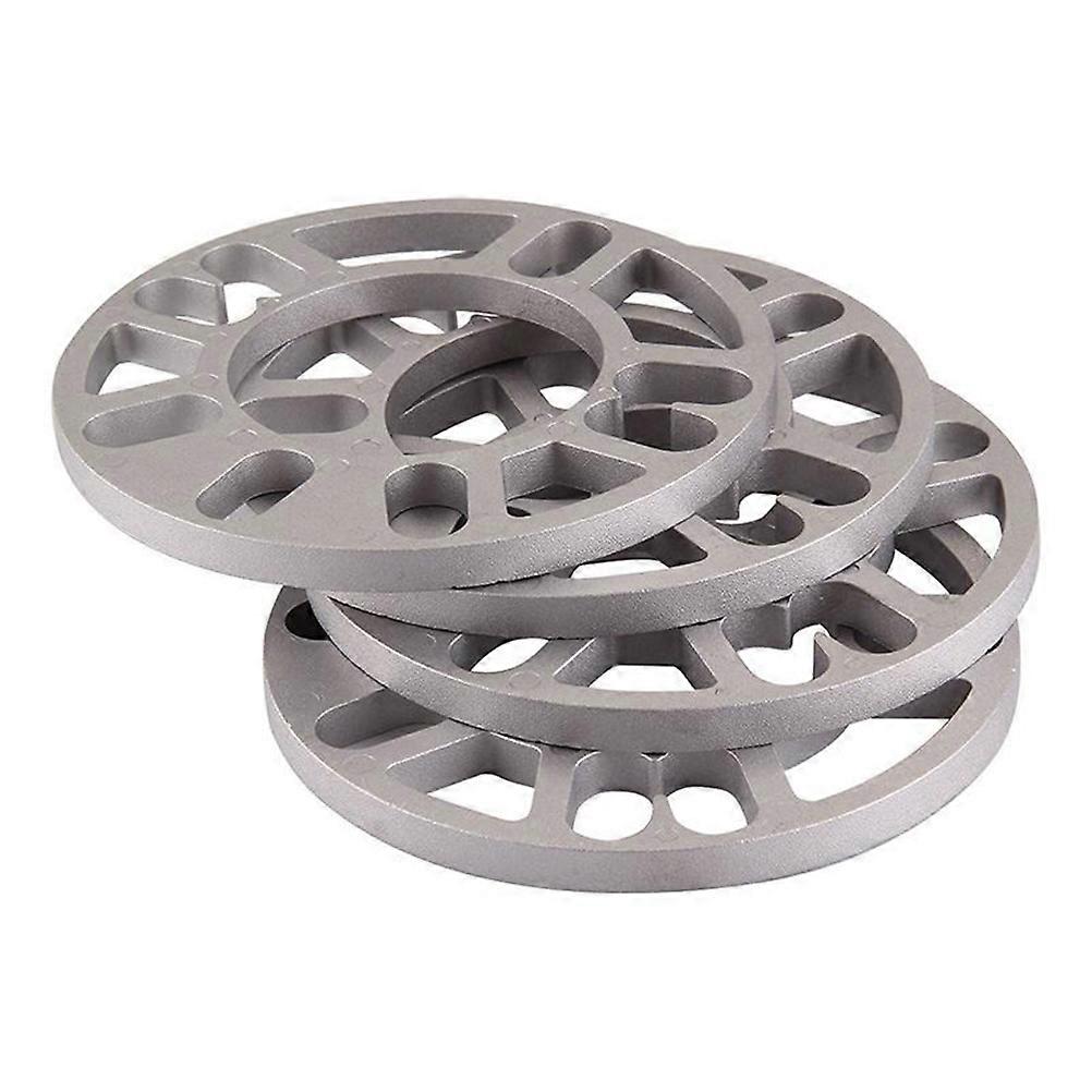 Wheel Spacers Adapters Universal Bolt Patterns Autocar Widen Wheelbase Improve Handling 10mm Alloy Aluminum 4Pcs