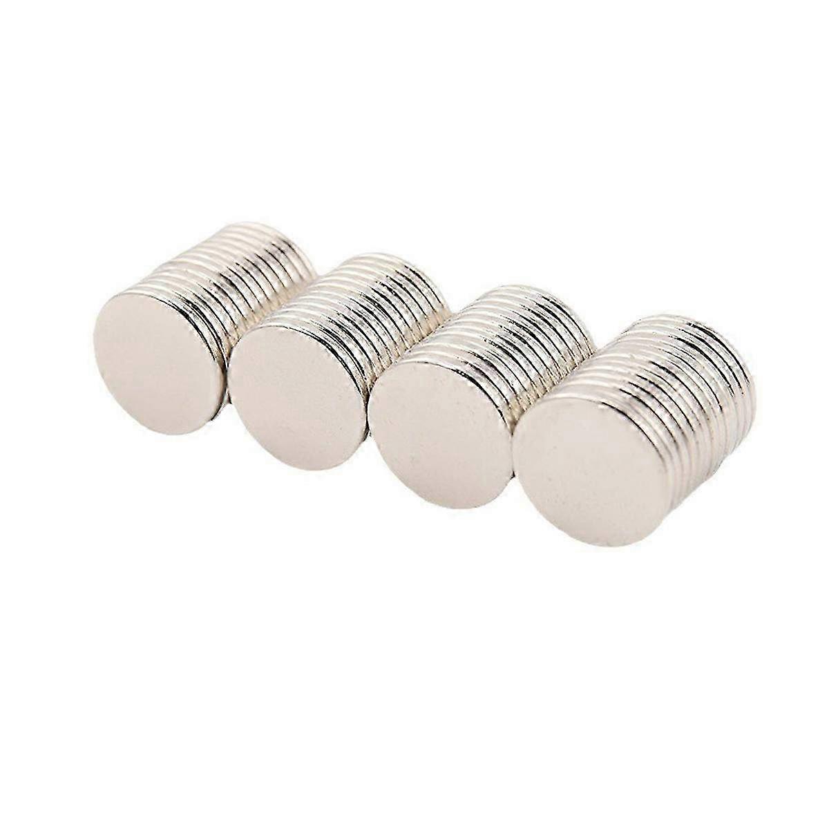 100PCS Mini Tiny Round Neodymium Magnets - Strong Cylinder Magnets for Refrigerator & DIY Crafts Projects