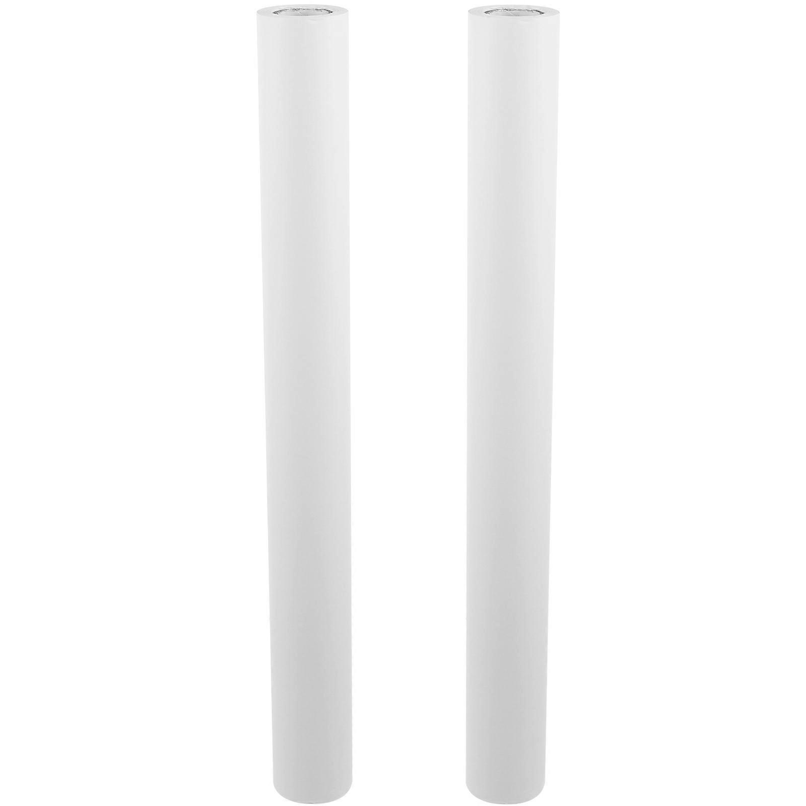 White Art Paper for Painting Use Great for Pencil and Marker 2 Rolls