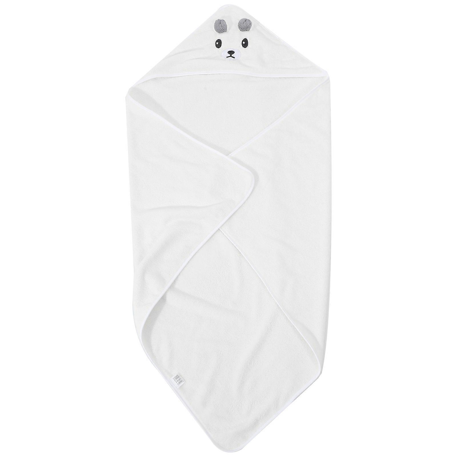 Hooded Towels for Infants Bath Time Routine Water Absorption Square 1Set