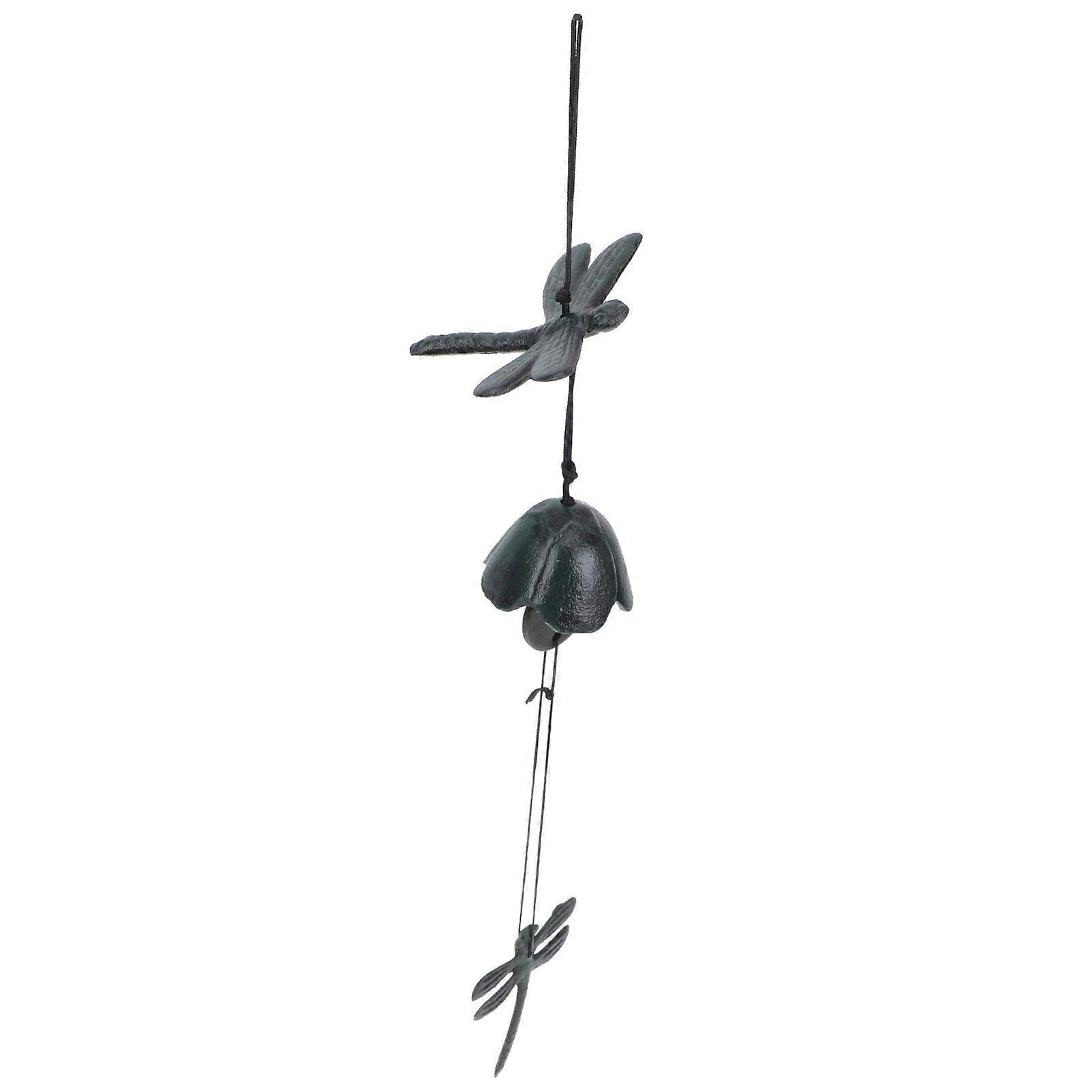 Bell Shape Metal Wind Chime Suitable For Balcony And Yard Decor 34x8cm 1Pcs