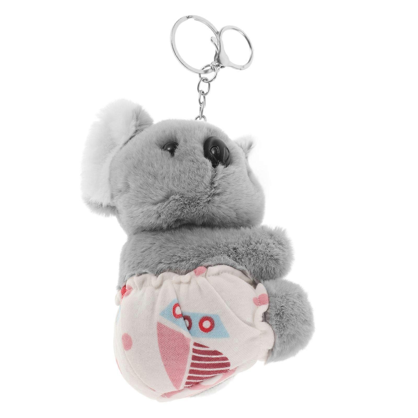 Shaped Key Chain Plush Key Pendant Kids Adults Accessories 12Cm Unique Design 1Pcs