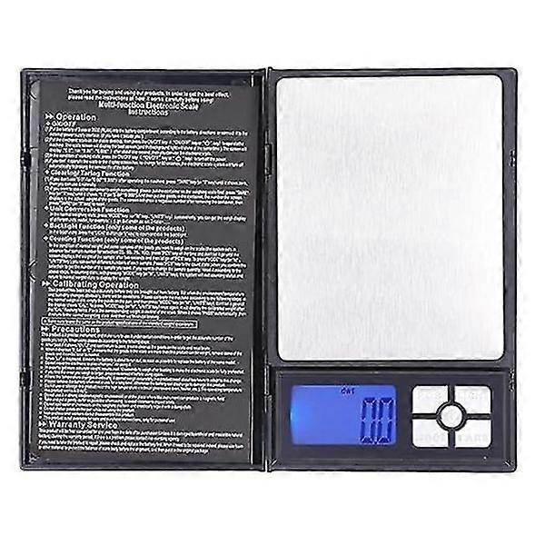 High precision digital pocket scale, 500g X 0.01g Mini portable jewelry scale, electronic digital scale, backlit LCD display
