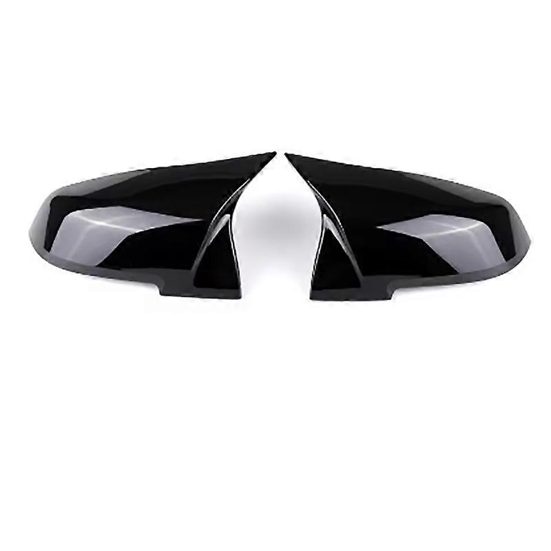 Exquisite 2 pieces Rearview Mirror Cover Cap Carbon Black for BMW Series 1 2 3 4 X M 220i 328i 420i F20 F21 F22 F23 F30 F32 F33 F36 X1