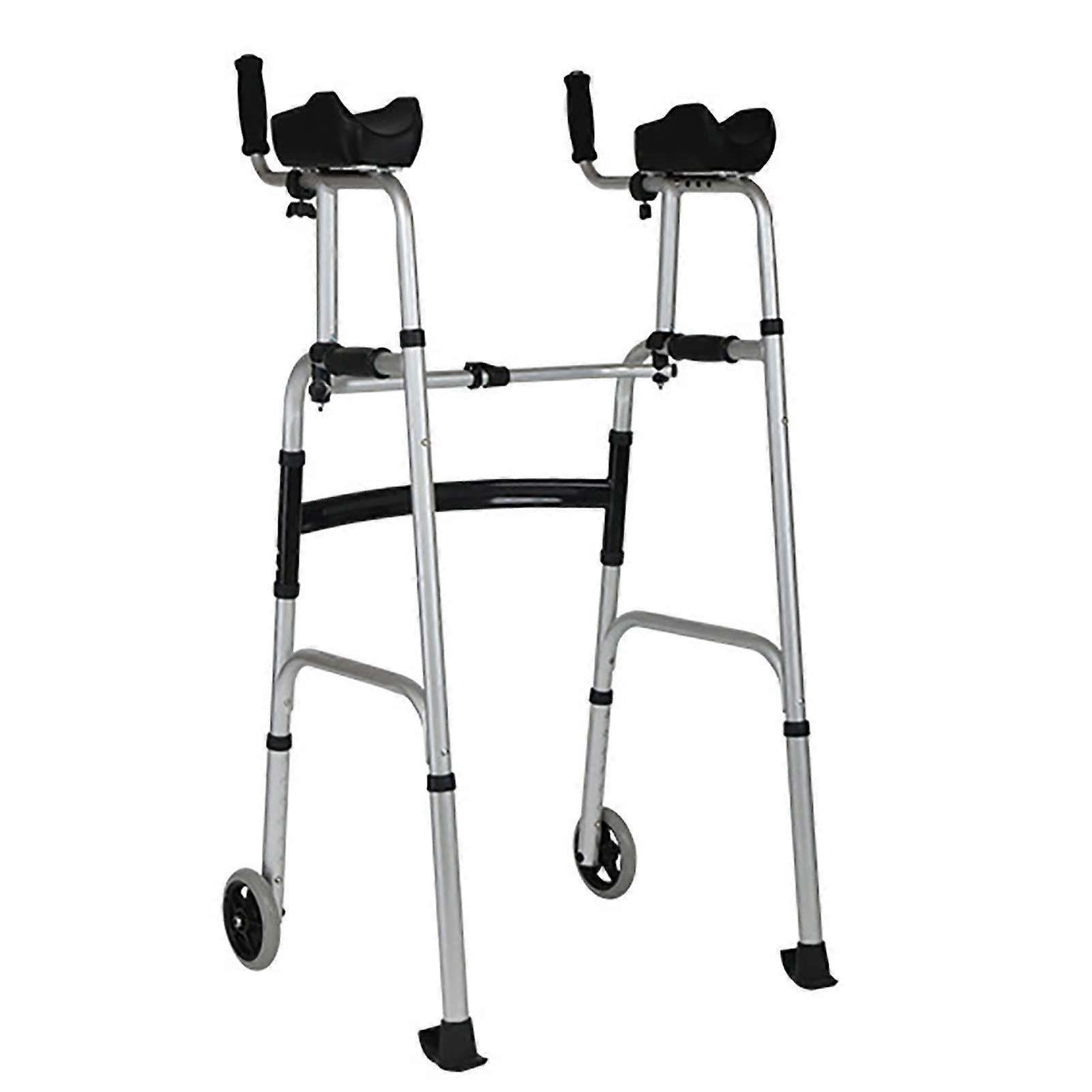 Portable Walking Aid for Cerebral Palsy, Adjustable Armrests, Lightweight Compact Folding Design, Senior Model Yc8250