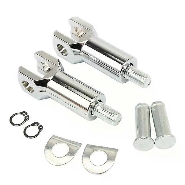 Motorcycle 2.25" Passenger Foot Peg Support Mount Clevis Kit Fit For Harley Softail Fat Boy Cross Bones FLSTSB 20002006