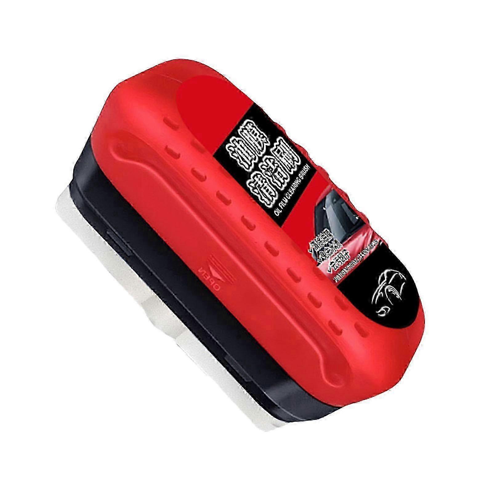 2025 מסיר סרט שמן זכוכית קדמי לרכב קל לשימוש קומפקטי נייד וערפל רכב זכוכית ניקוי זכוכית מברשת