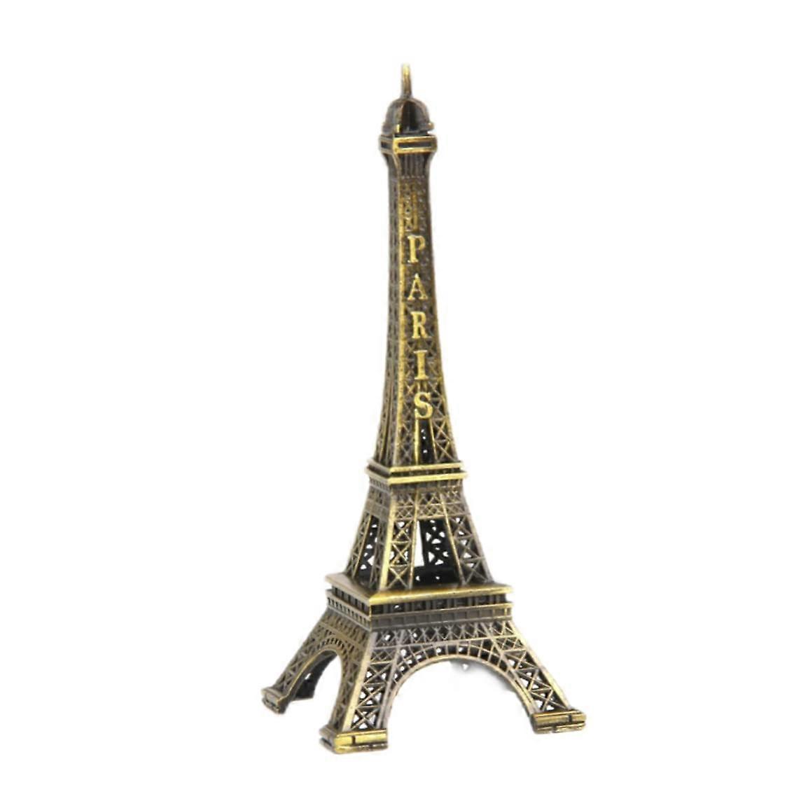 Eiffel Tower Statue Metal Mini Decorative Paris Eiffel Tower Figure Table Decoration 10 cm Home Decor