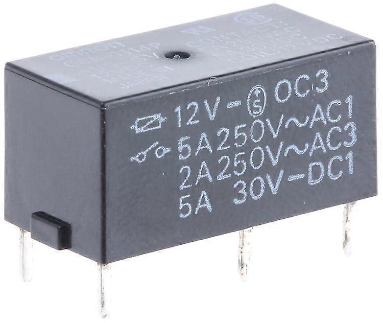Omron Relay Spst 12v Dc 5a Pcb Mount G6b-1114p-us-sv_12dc