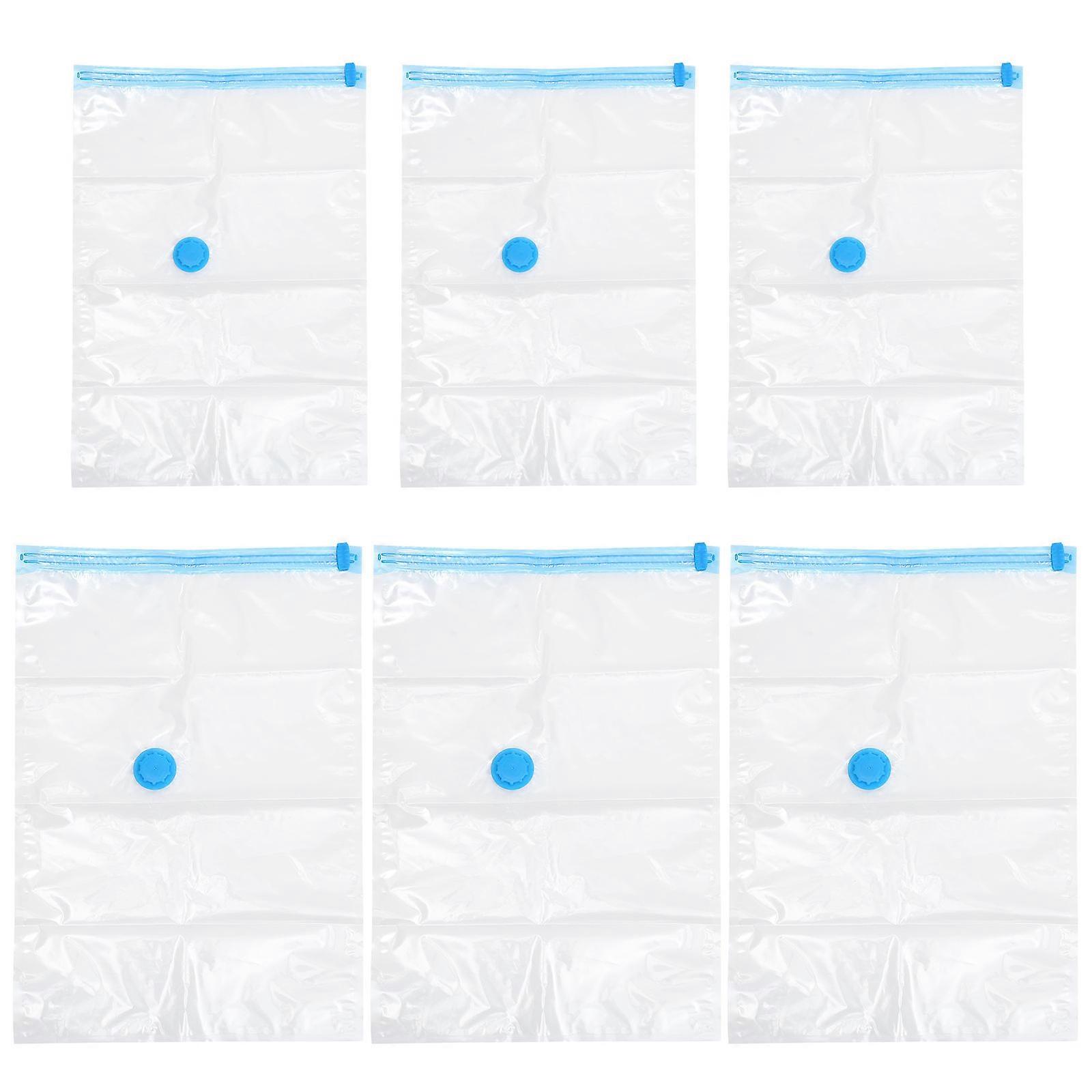 Compression Bags Set for Travel & Storage Vacuum Sealed Space Saving Design for Clothes, Blankets & Bulky Items PE Material for Efficient Packing