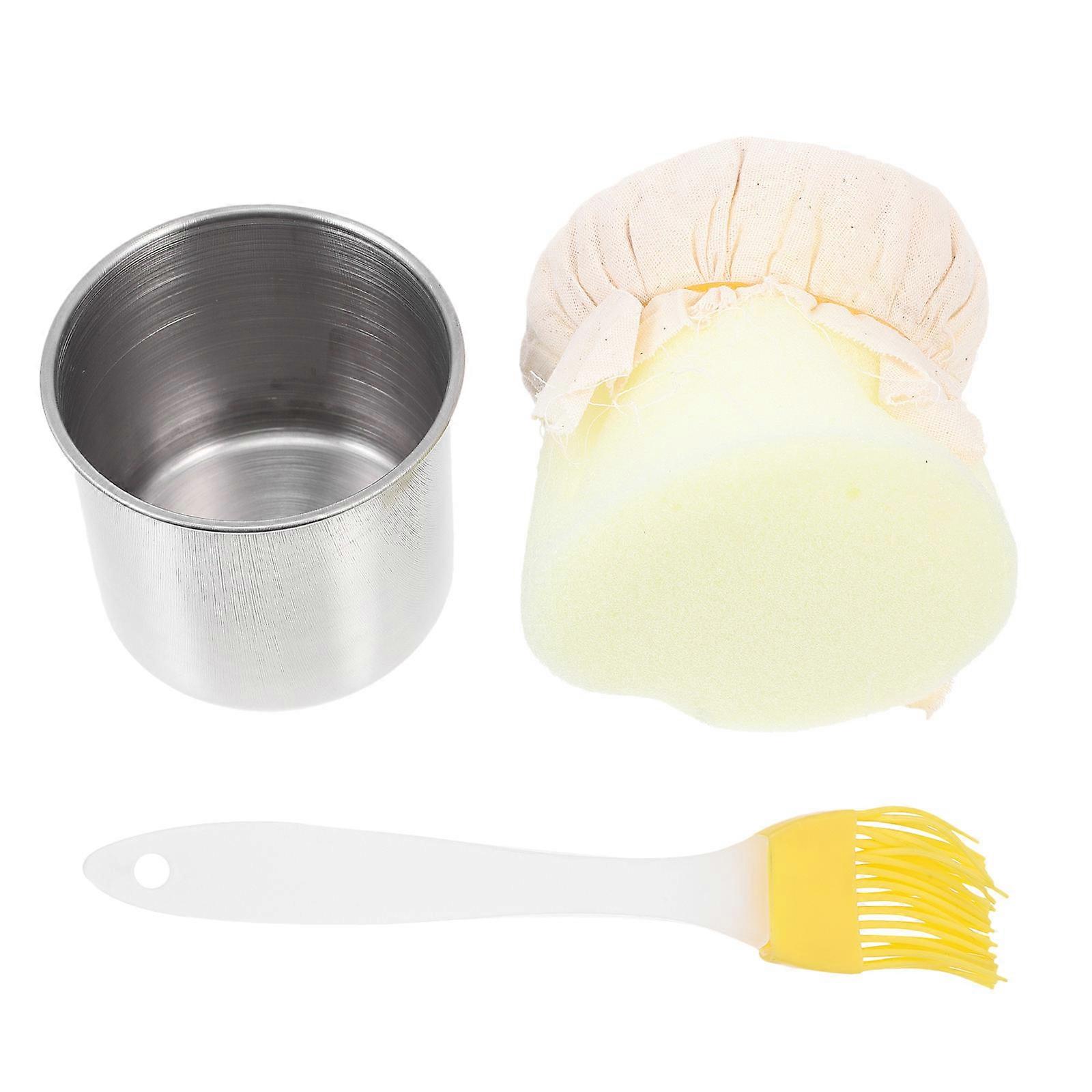 Pancake Oil Applicator 1 Set Cooking Aid Tool For Home Cooks With Silver Steel Material And Perfect Design