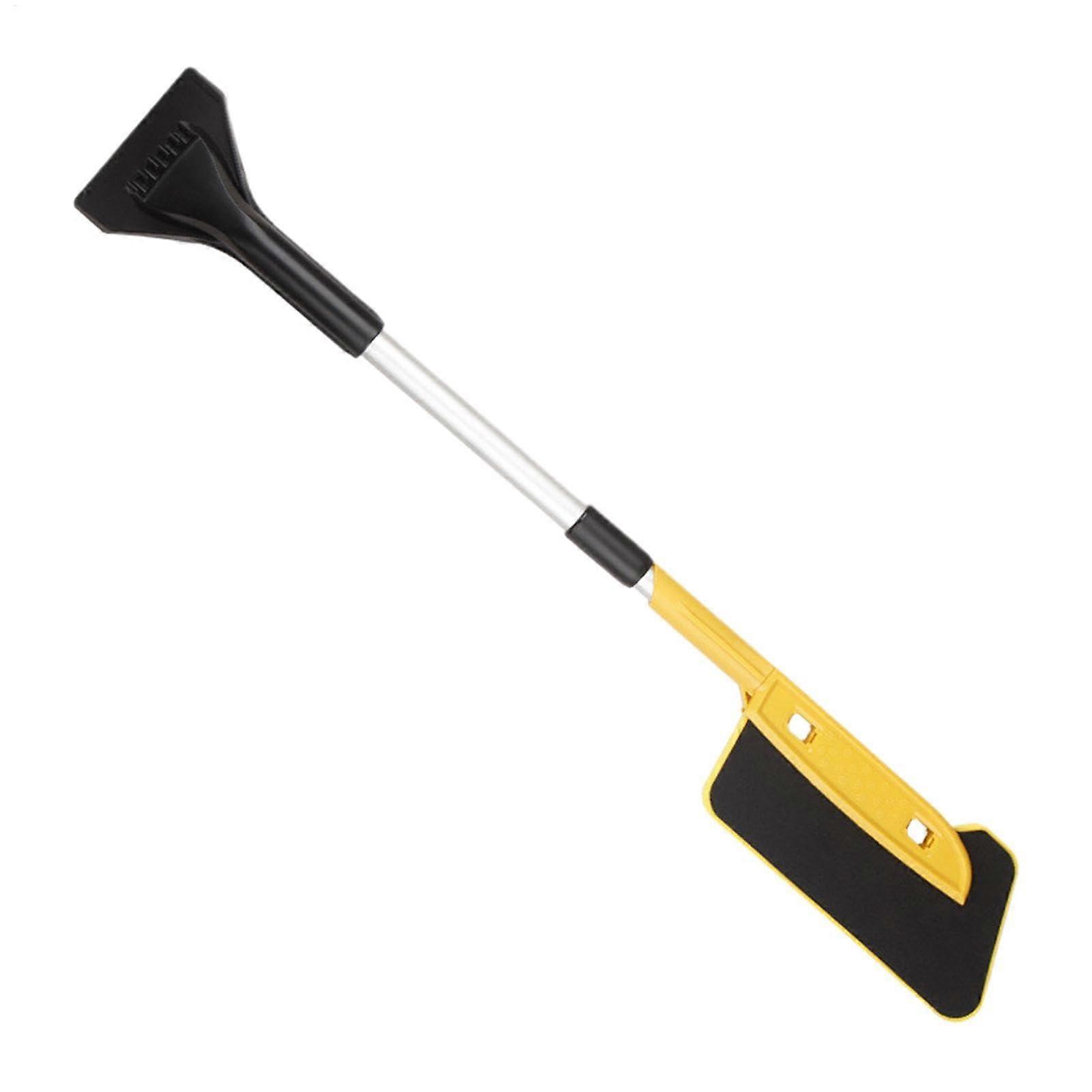 Snow Brush And Ice Scraper: Extendable Windshield Snow Brush, Durable Scratch-Resistant Bristles, Grip Handle, Improved