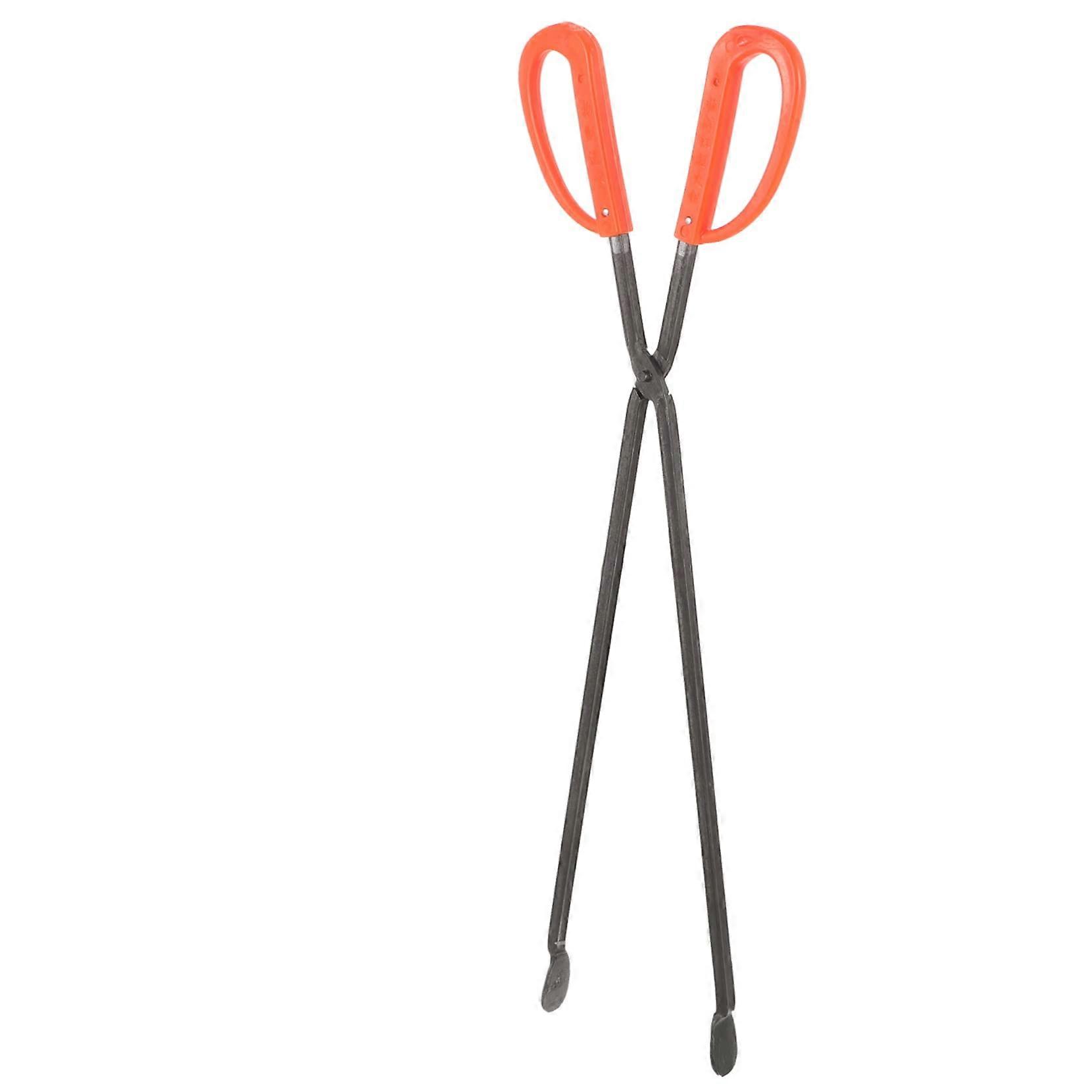 Cleaning tongs for garbage collection, grabber tool as a waste organizer, trash clamps for cleaning in outdoor areas.