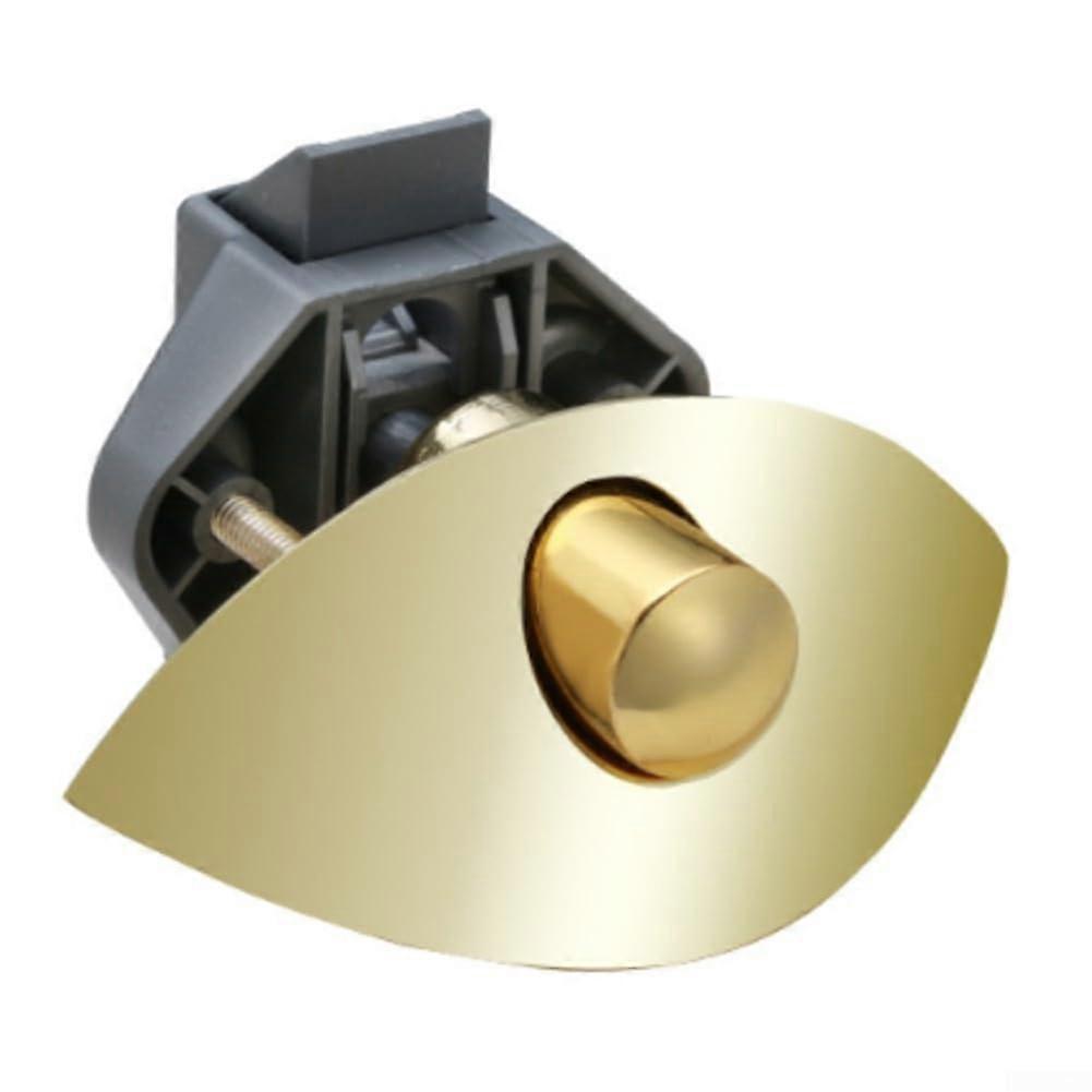 Half-Moon Shaped Riegelknopf for Motorhomes, Durable Secure Storage Solution, Easy Installation, Compact Design