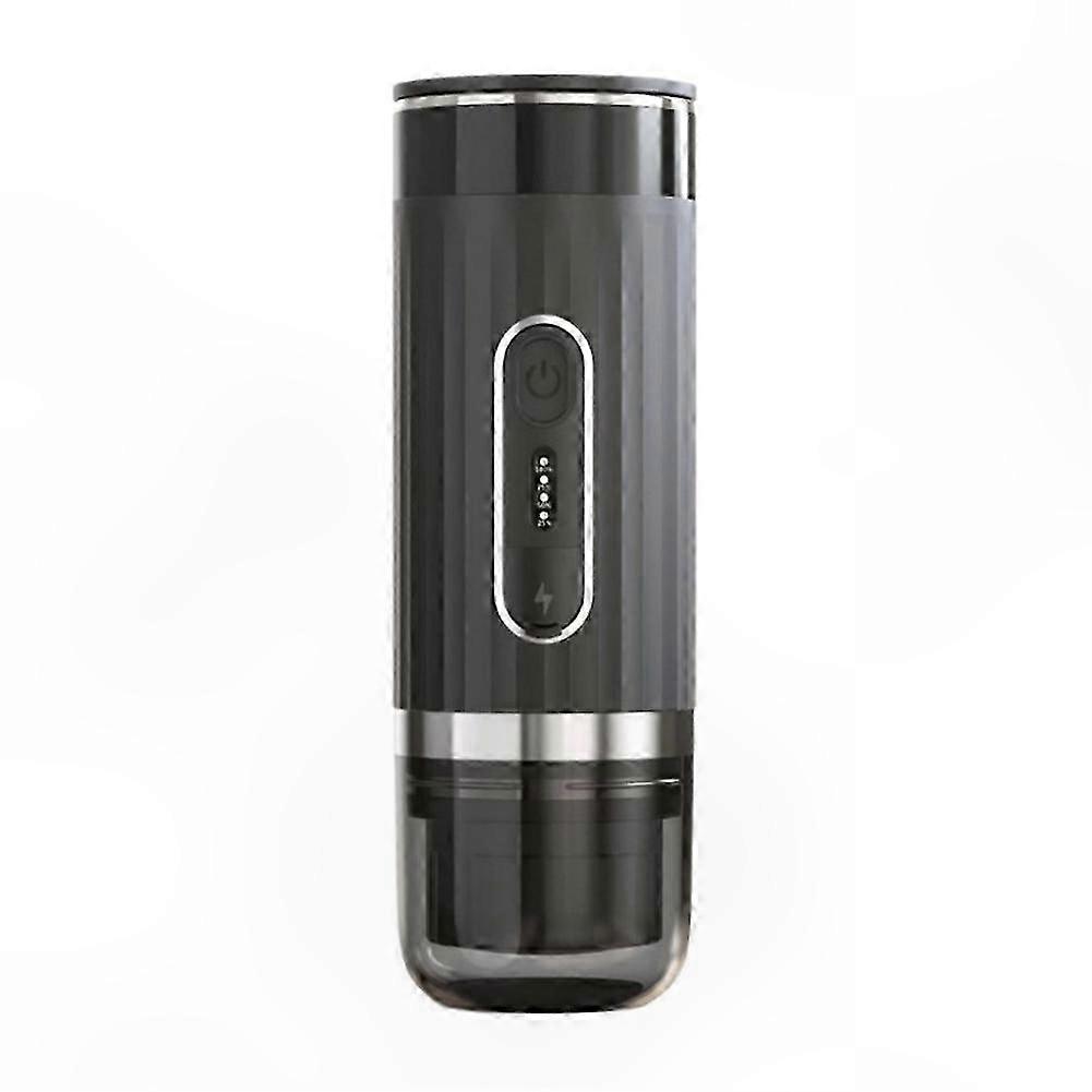 Compact 3-in-1 Coffee Maker for Capsules and Ground Coffee Portable Design with Heating Function