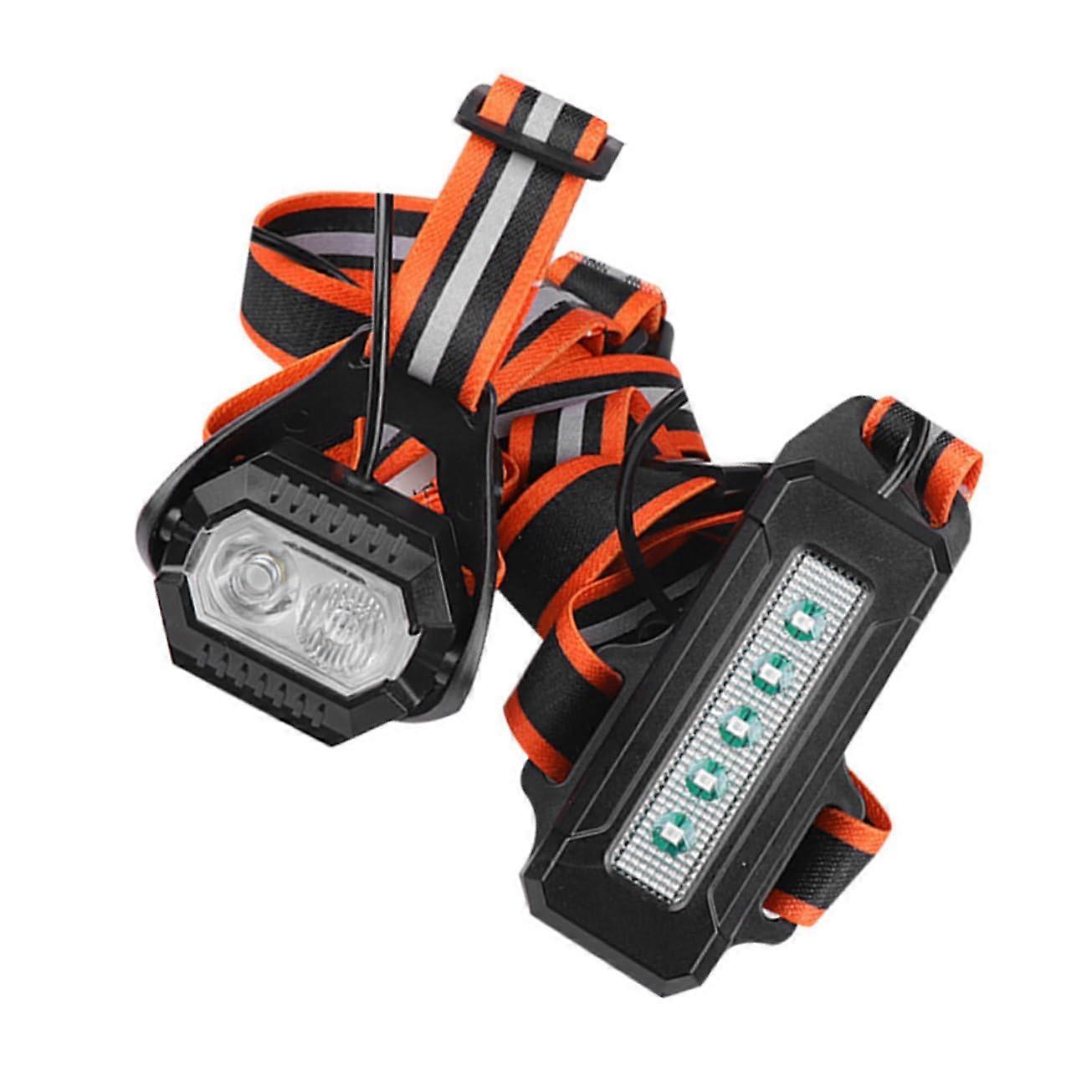 Running Lights Rechargeable Chest Light For Joggers, USB Powered Jogging Light, Nylon Outdoor Running Light, Model 1