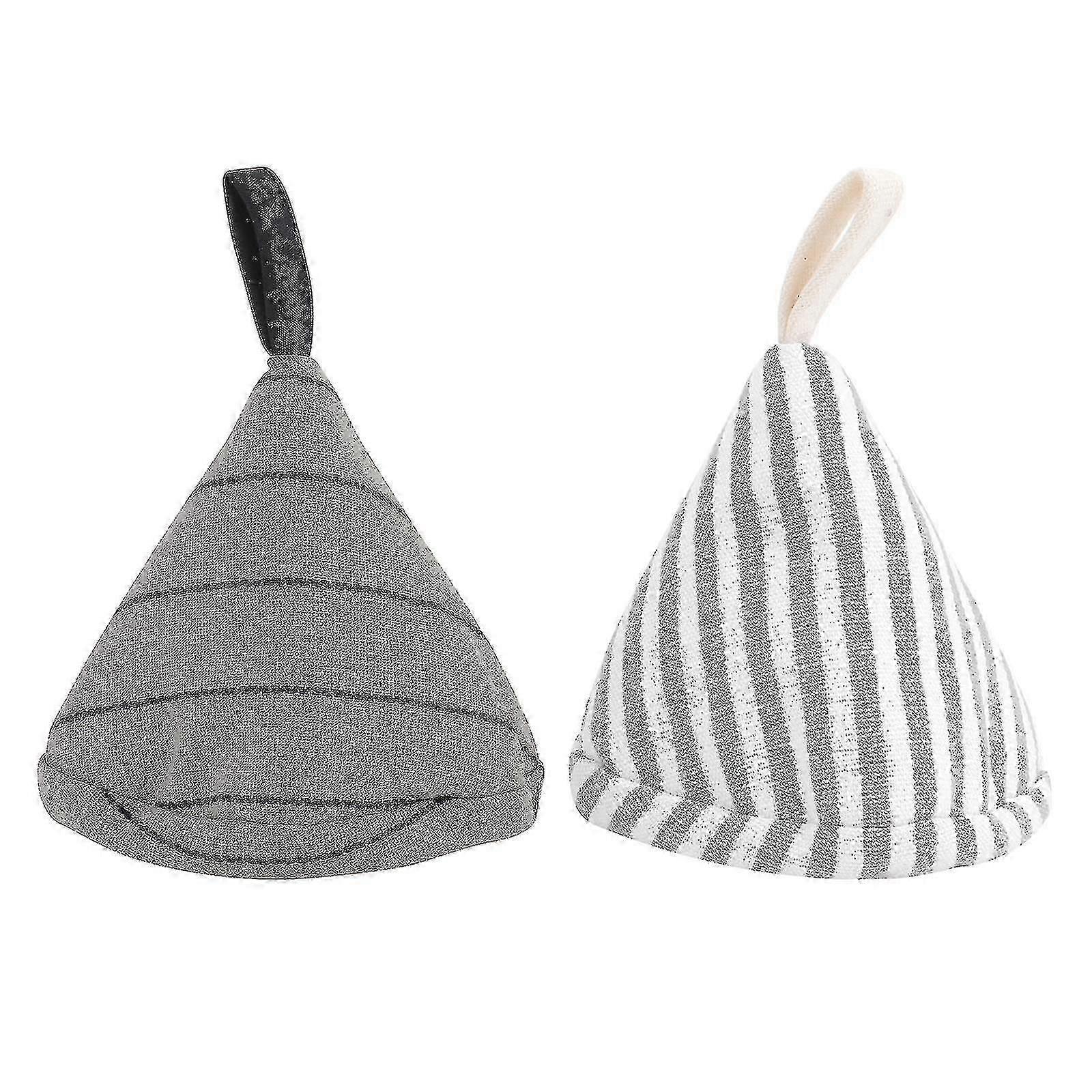 2pcs Heat Proof Pot Caps Decorative Pot Handle Covers Protective Pot Caps