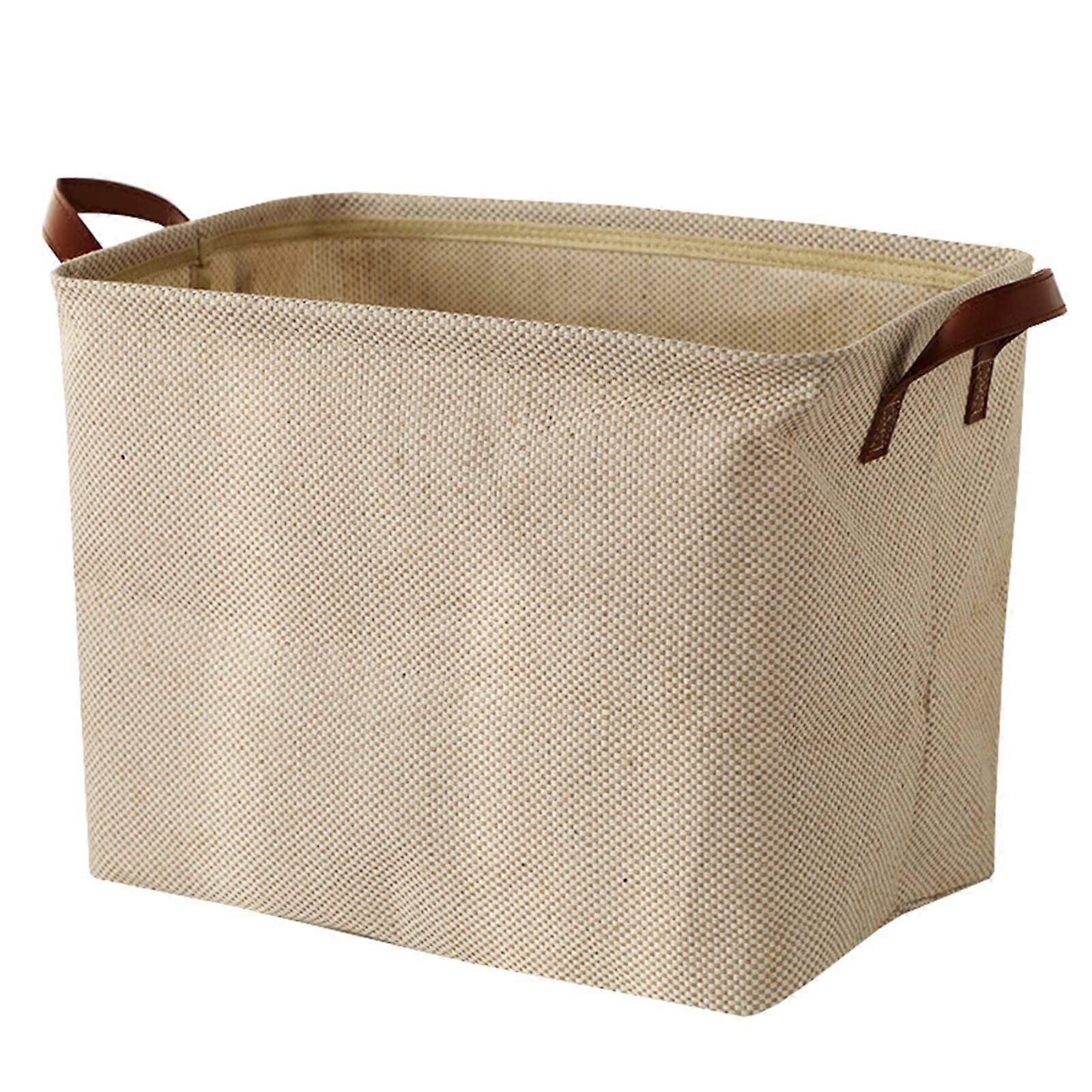 Large Capacity Laundry Basket Kids Toy Clothes Storage Baskets Dot Pattern