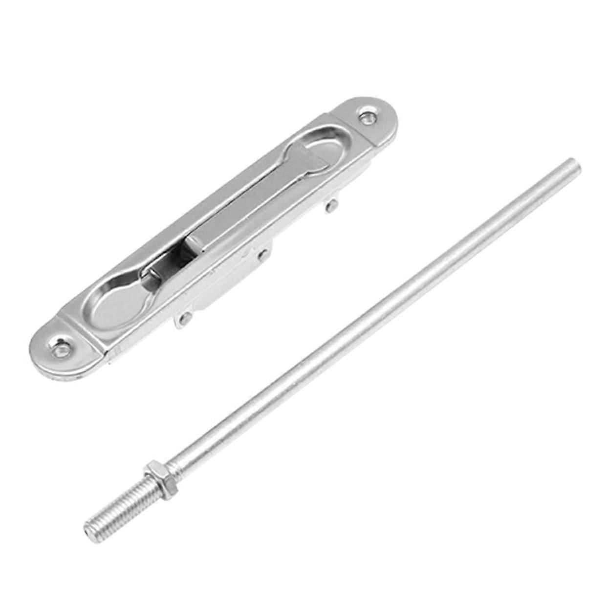 Door Bolt Set Security Door Lock 304 Stainless Steel Sliding Bolt For Doors Rustproof Durable Easy Installation
