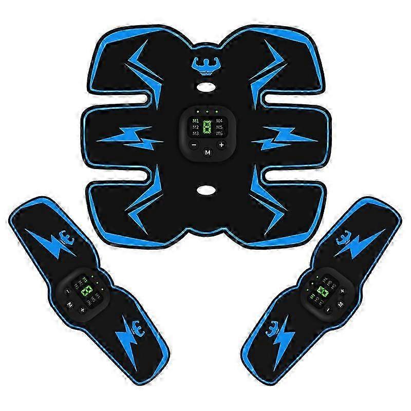 Muscle stimulation device for abs and arms training