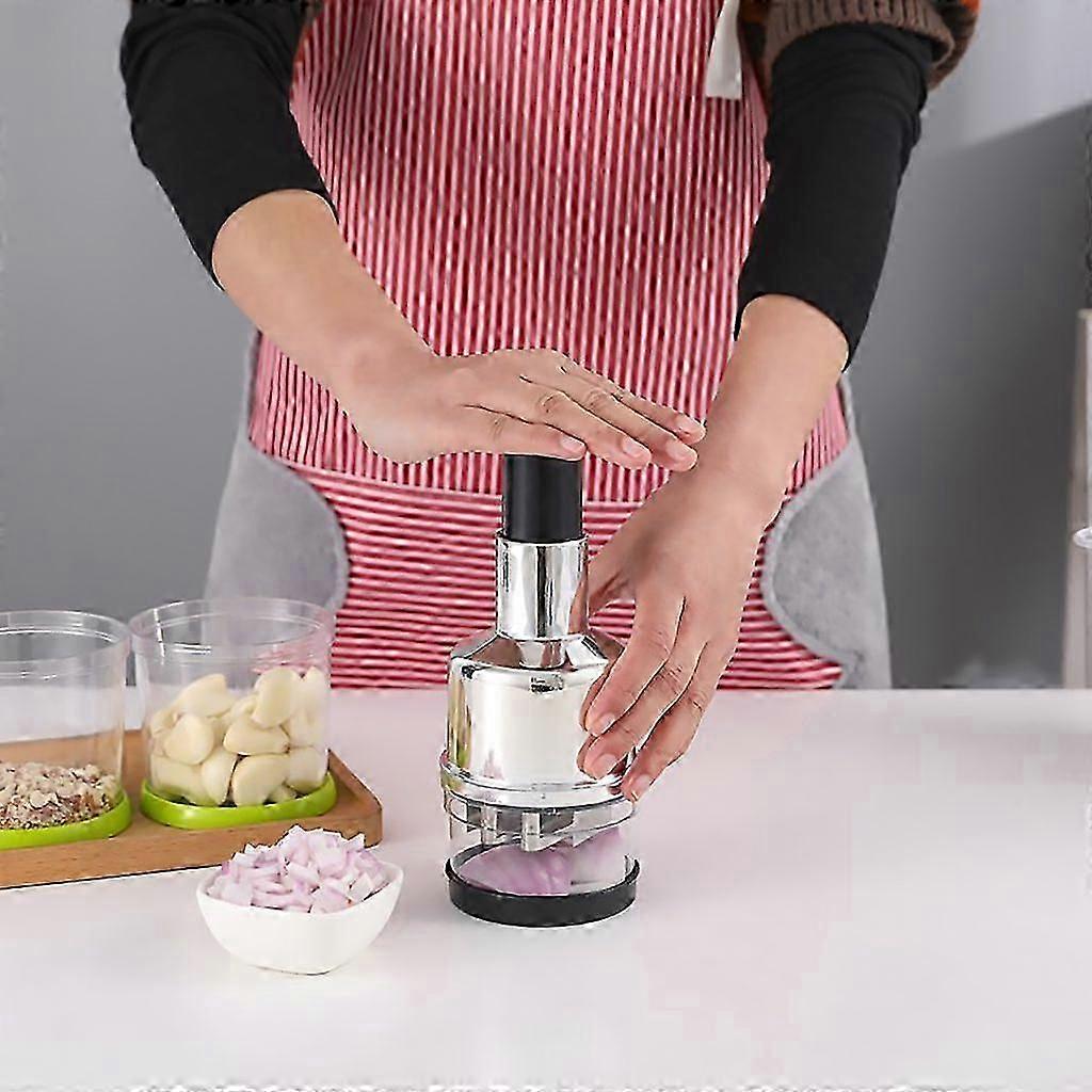 Ergonomic onion chopper: Time-saving kitchen gadget with comfortable grip