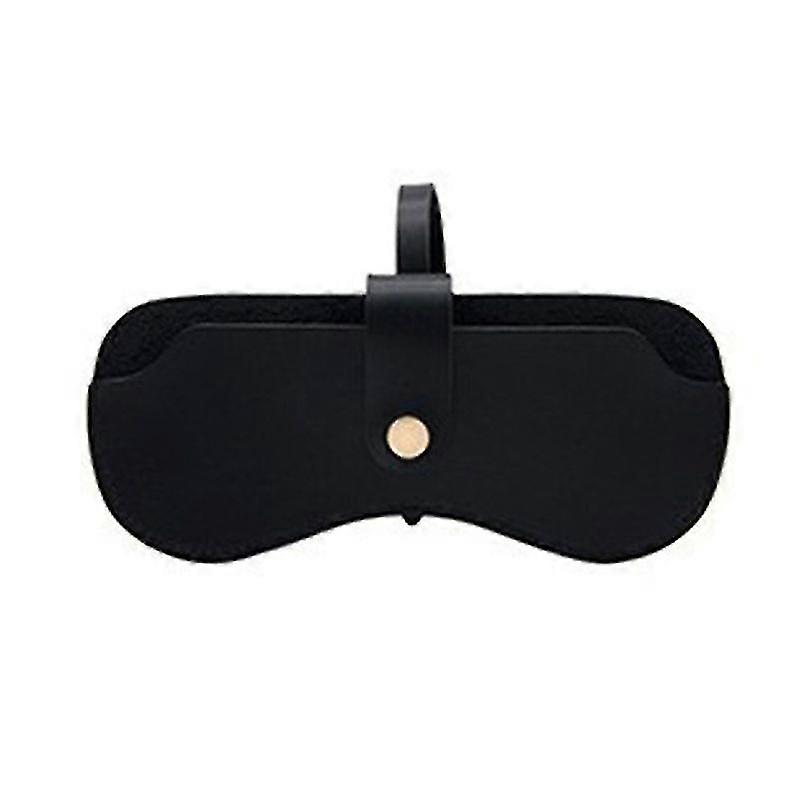 Portable Ultra-Thin Pu Leather Snap Glasses Case Sunglasses Contain...