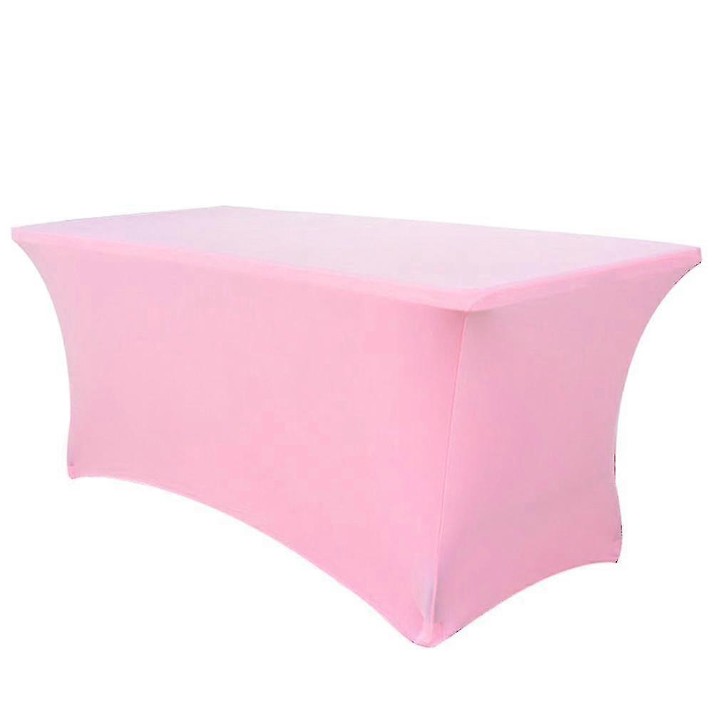 4/6/8FT Spandex Tablecloth Rectangular Stretch Table Cover Wedding ...